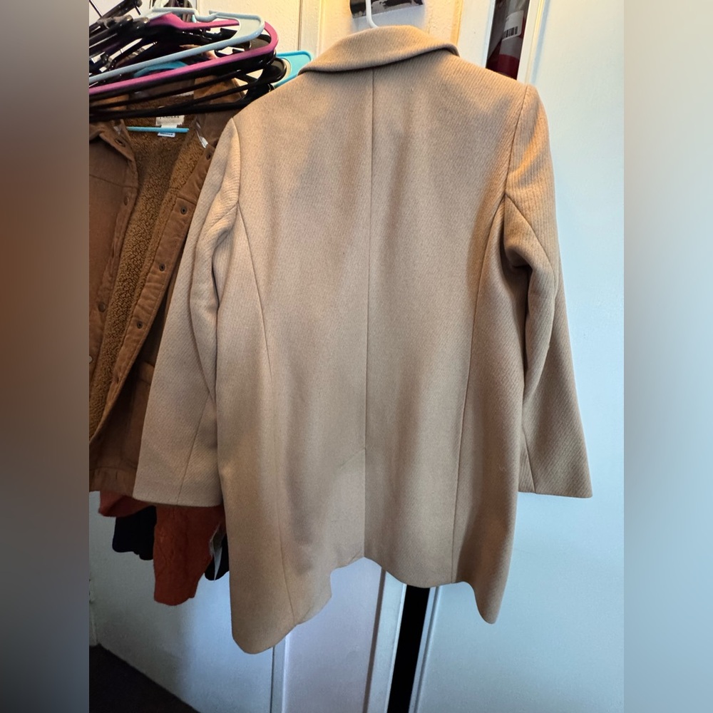 Ralph Lauren Wool-Blend Reefer Coat - Picture 4 of 6